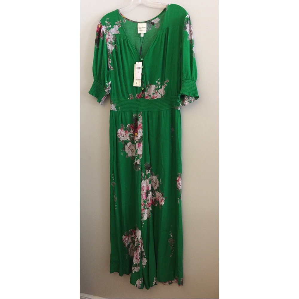 Anthropologie LONGWOOD FLORAL JUMPSUIT new - Picture 6 of 7